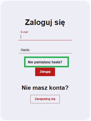 Jak się zalogować - nie pamiętasz hasła?